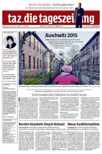 Tageszeitung TAZ vom 28 Januar 2015