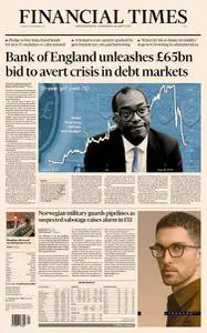 Financial Times Asia - September 29, 2022