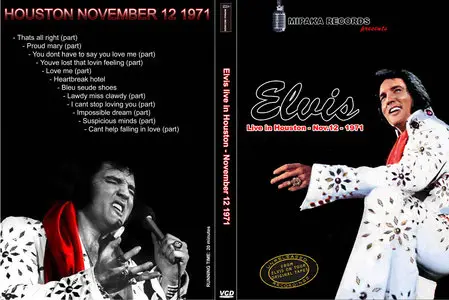 Elvis Presley - Elvis Live In Houston - November 12, 1971