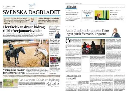 Svenska Dagbladet – 26 februari 2019