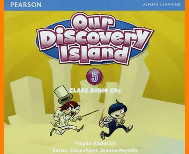 ENGLISH COURSE • Our Discovery Island • Level 5 • AUDIO • Class CDs (2012)