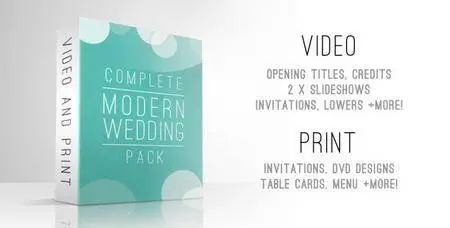 Complete Modern Wedding Pack - Project for After Effects (VideoHive)