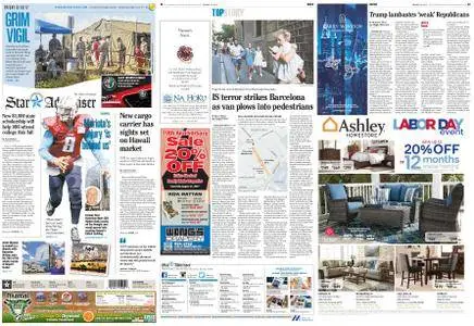 Honolulu Star-Advertiser – August 18, 2017