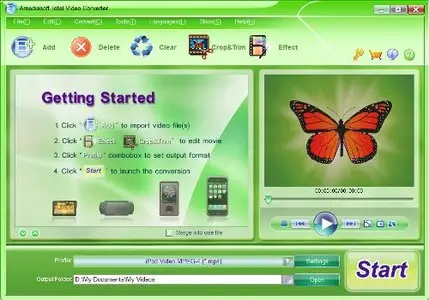 Amediasoft Total Video Converter 1.0.2.3 Portable