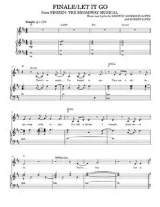 Let It Go - Kristen Anderson-Lopez & Robert Lopez (Piano Vocal)