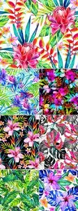 Stock Photo - Vivid floral Backgrounds
