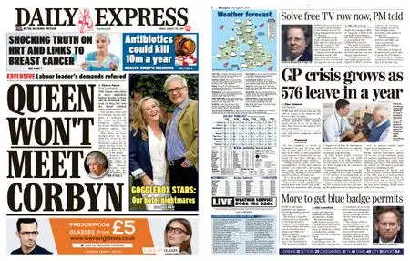 Daily Express – August 30, 2019