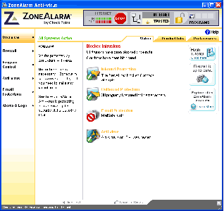 ZoneAlarm Antivirus ver. 7.0.334.000