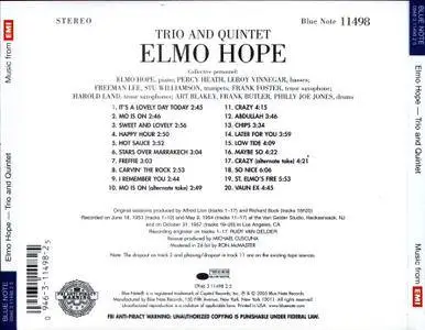 Elmo Hope - Trio And Quintet (2005) [Recordings 1953-1957]