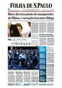 Folha de São Paulo - 23 de fevereiro de 2016 - Terça