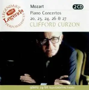 Mozart - Piano Concertos 20, 23, 24, 26 & 27 - Clifford Curzon
