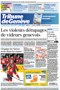 Tribune de Genève du Jeudi 11 Mai 2017