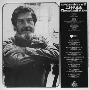 John Cage - Cheap Imitation (1977) {2007 Cramps/Strange Days}