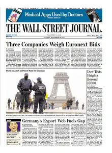 The Wall Street Journal (Europe) November 19 2013