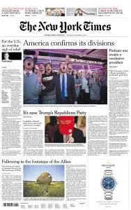 International New York Times - 8 November 2018