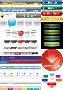 Web Design Vector Elements 