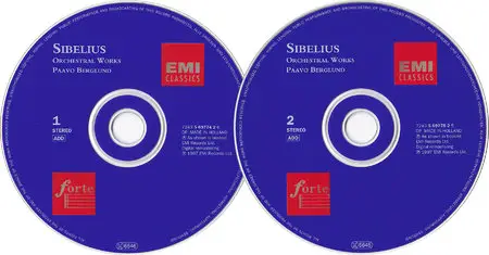 Bournemouth Symphony Orchestra, Paavo Berglund - Jean Sibelius: Orchestral Works (1997) 2CDs [Re-Up]