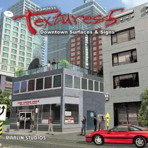 Marlin Studios Seamless Textures 5 - Downtown Surfaces and Signs