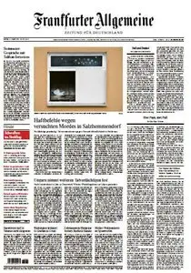 Frankfurter Allgemeine Zeitung FAZ - 31 August 2015