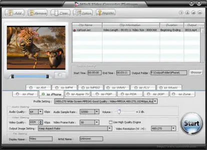 WinX Video Converter Platinum v5.9.4