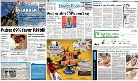 Philippine Daily Inquirer – December 01, 2010