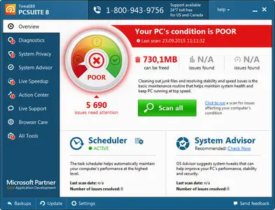 TweakBit PCSuite 8.0.2.0 DC 11.05.2016