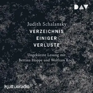 «Verzeichnis einiger Verluste» by Judith Schalansky