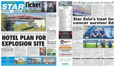 Shropshire Star Shrewsbury Edition – October 19, 2018