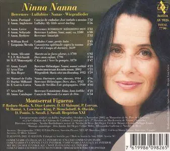 Montserrat Figueras & Jordi Savall - Ninna Nanna (ca. 1500-2002) {Alia Vox AV 9826 rel 2002}