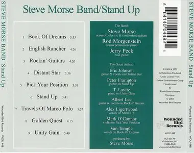Steve Morse Band - Stand Up (1985) [Reissue 2002]