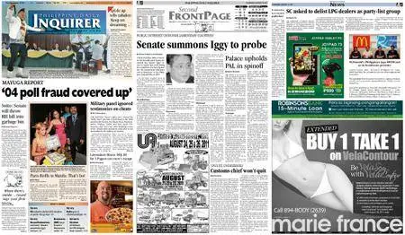 Philippine Daily Inquirer – August 18, 2011