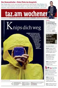 Tageszeitung TAZ vom 16 August 2014