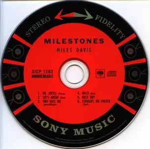 Miles Davis - Milestones (1958) {2006 DSD Japan Mini LP Edition Analog Collection SICP 1203}