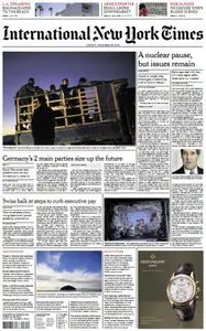 International New York Times November 25 2013