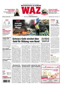 WAZ Westdeutsche Allgemeine Zeitung Essen-Postausgabe - 04. Dezember 2018