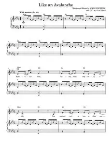 Like an avalanche - Hillsong United (Piano-Vocal-Guitar)