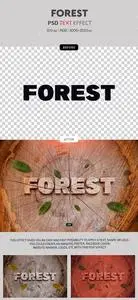 Forest - Photoshop Text Effects