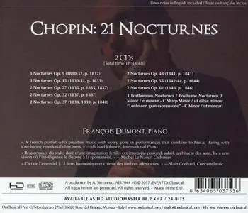 François Dumont - Chopin: 21 Nocturnes (2018)