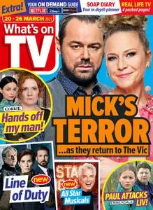 What's on TV - 20 March 2021