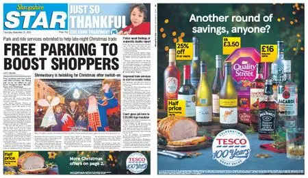 Shropshire Star Shrewsbury Edition – November 21, 2019