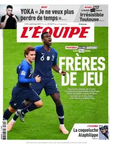 L'equipe du Lundi 25 Mars 2019