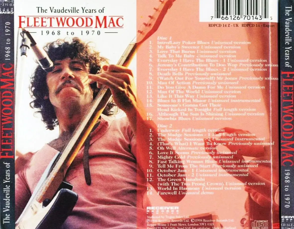 The Vaudeville Years of Fleetwood Mac: 1968 to 1970 / AvaxHome