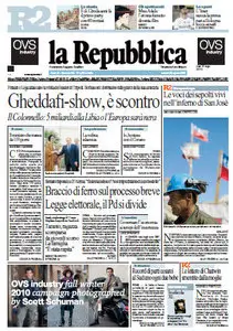 La Repubblica (31-08-10)