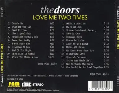 The Doors - Love Me Two Times (2002)