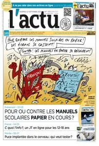 L'Actu N.7275 - 22 Septembre 2023