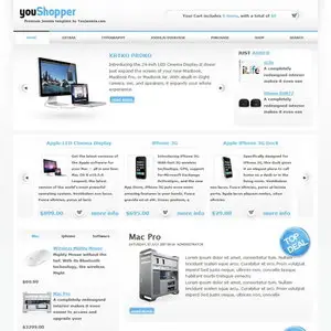 Joomla Template YouJoomla Youshopper