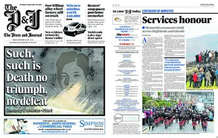 The Press and Journal Inverness – November 12, 2018