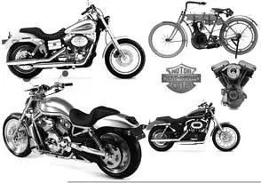 Harley-Davidson Brushes for Adobe Photoshop