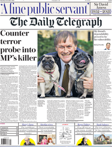 The Daily Telegraph - 16 October 2021