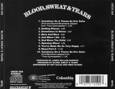 Blood, Sweat & Tears - Blood, Sweat & Tears (1969) [MFSL UDCD 559]